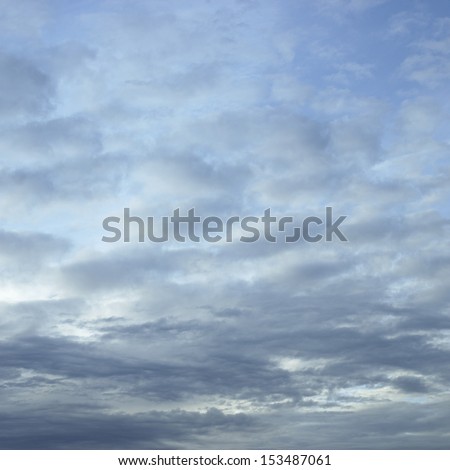 Cloudy sky