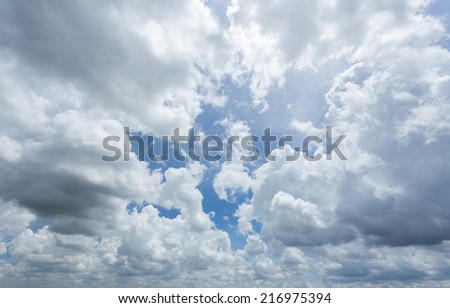 Cloudy sky 