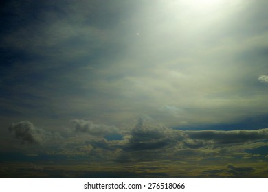 Cloudy sky background