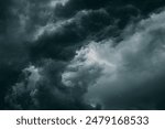 Cloudy Sky With Dark Storm Clouds During Rain. Natural Background With Rainclouds. natural weather background dark blue backdrop thunderstorm stormy sky. abstract-background-design, abstract