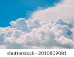 The cloudy sky during daytime