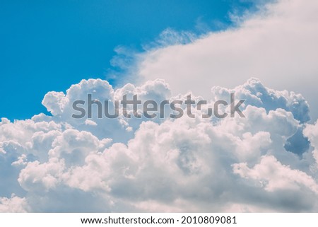 The cloudy sky during daytime