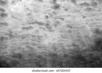 Cloudy sky monochrome