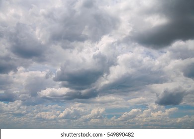 Cloudy Sky On A Overcast Day