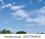 Cloudy SKY, Ornamental clouds, Blue SKY with light of sunshine having small and large clouds, Blue SKY with deep dark clouds, Dense Cloudy weather.
Panaromic view of White clouds blue SKY background