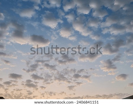 Cloudy SKY, Ornamental clouds, Blue SKY with light of sunshine having small and large clouds, Blue SKY with deep dark clouds, Dense Cloudy weather 