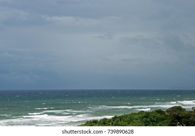 CLOUDY SKY OVER OCEAN