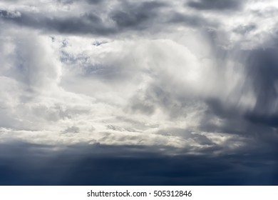 Cloudy Sky Stormy Background