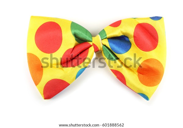 clown bow tie stock photo edit now 601888562