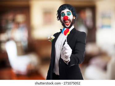 Clown With A Lolly Pop