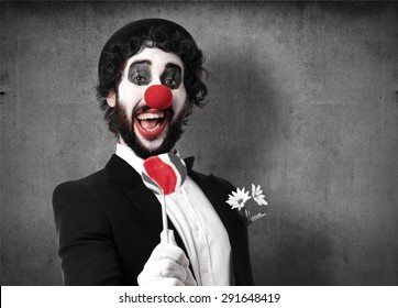 Clown With A Lolly Pop