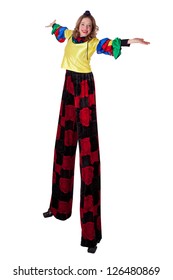 Clown On Stilts