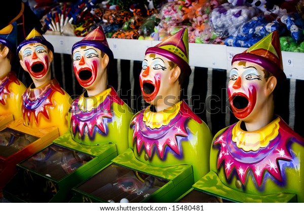 Clowns Sideshow Alley Stock Photo (Edit Now) 15480481