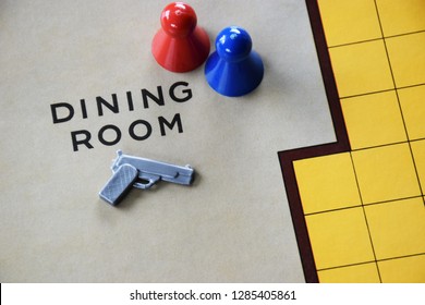 Cluedo Murder Mystery Board Game Background