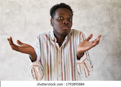 Angry Black Man Face Stock Photo (Edit Now) 529237054