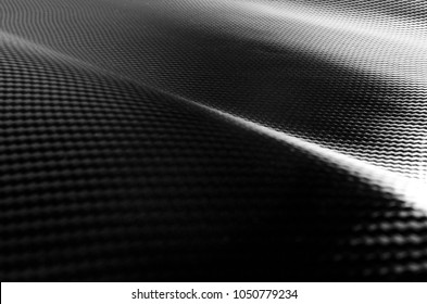 Cluj-Napoca, Romania -March 19.03, 2018 :Fibre Carbon Texture Waves