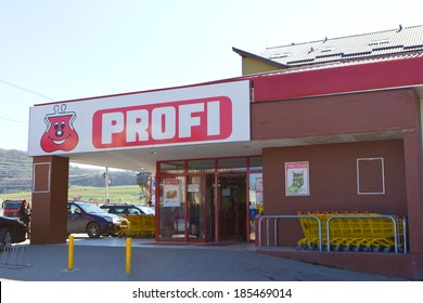 Cluj-Napoca, ROMANIA - March 30: Facade Of Popular Supermarket 