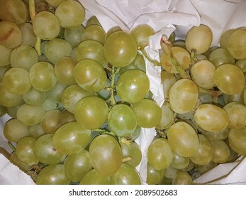 a Clusters of table grapes