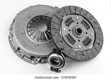 clutch kit for the car on a white background - Shutterstock ID 575039287