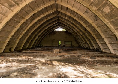 Clutter On The Roof. Dark Room. Gloomy Room.