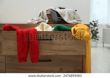 Similar – Image, Stock Photo Wear colourful Chaos