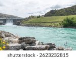 Clyde Hydro Power Station on Clutha River