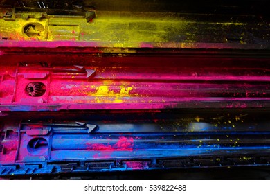 CMYK Ink Toner,abstract 