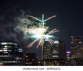 CN Tower Canada Day 2017 Fireworks