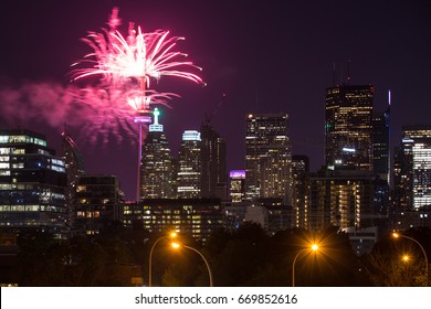 CN Tower Canada Day 2017 Fireworks