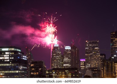 CN Tower Canada Day 2017 Fireworks