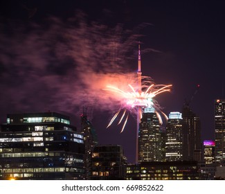 CN Tower Canada Day 2017 Fireworks