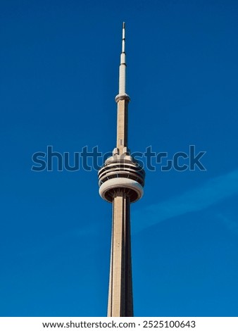 Toronto’s CN Tower in the sky