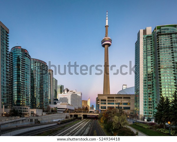 Cn Tower Toronto Ontario Canada Stock Photo Edit Now