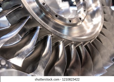 CNC Milled Turbine Disk With Blades