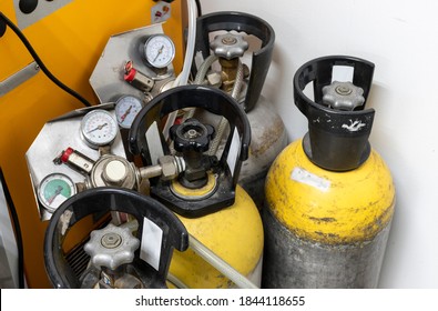 CO2 tank used with beer keg - Powered by Shutterstock