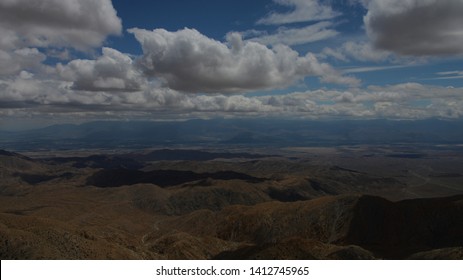 The Coachella Valley Stretches Out From Keys View.