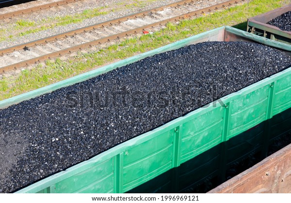 Coal\
Cars on a train. Global warming. Energy\
production.