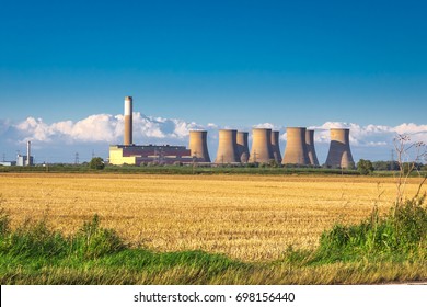 Coal Fired Power Station In The UK