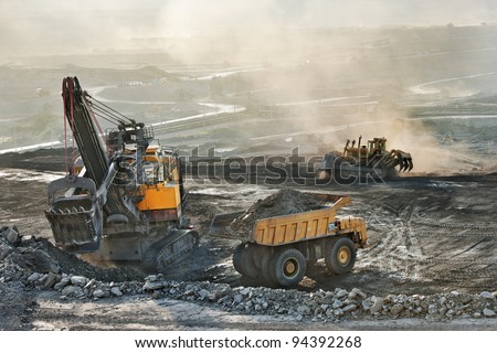 Coal mine is risk area.Many heavy metals released in the mining and burning of coal are pollution but coal is importance equipment for construction industry especially in steel factory use it as fuel
