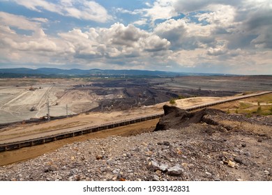 Coal Mine, Sokolov,Czech Republic. Polluted Environment.