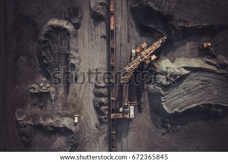Coal mining from above