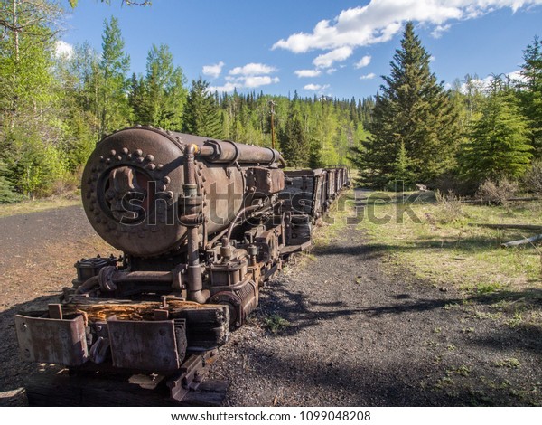 coal mining cars from\
lower bankhead
