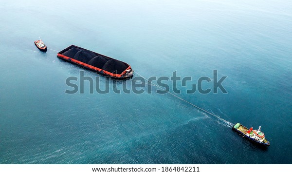 Coal Oil Transportation Tug Barge\
Tanker sea river Mother Vessel seatruck\
trucking