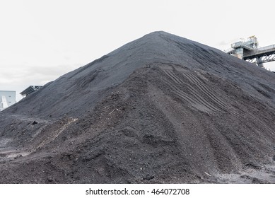 Coal Pile For Power Plant.