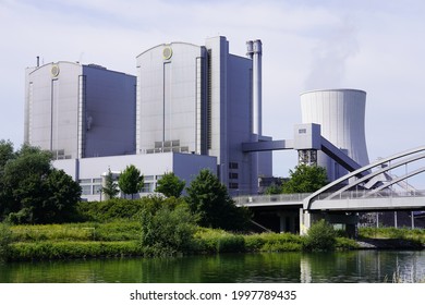 Coal Power Plant In Hanover - Stöcken Is Still On The Grid, But Is To Be Shut Down By 2026. 