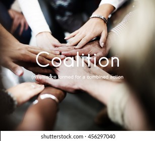 Coalition Association Alliance Corporate Union Concept - Shutterstock ID 456297040