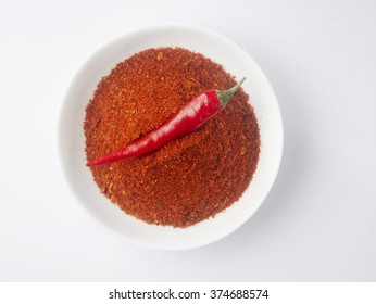 Coarse Chili Powder And Chili Padi