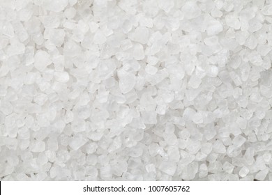 Coarse Salt Background. Top View