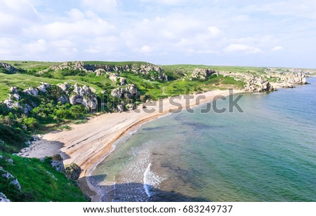 Coast of the Azov Sea, Crimea, Kerch, General Beaches