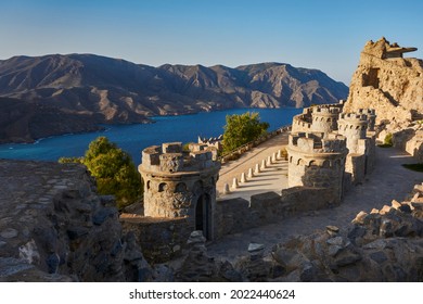 Coast Batteries In Cartagena, Murcia. Spain